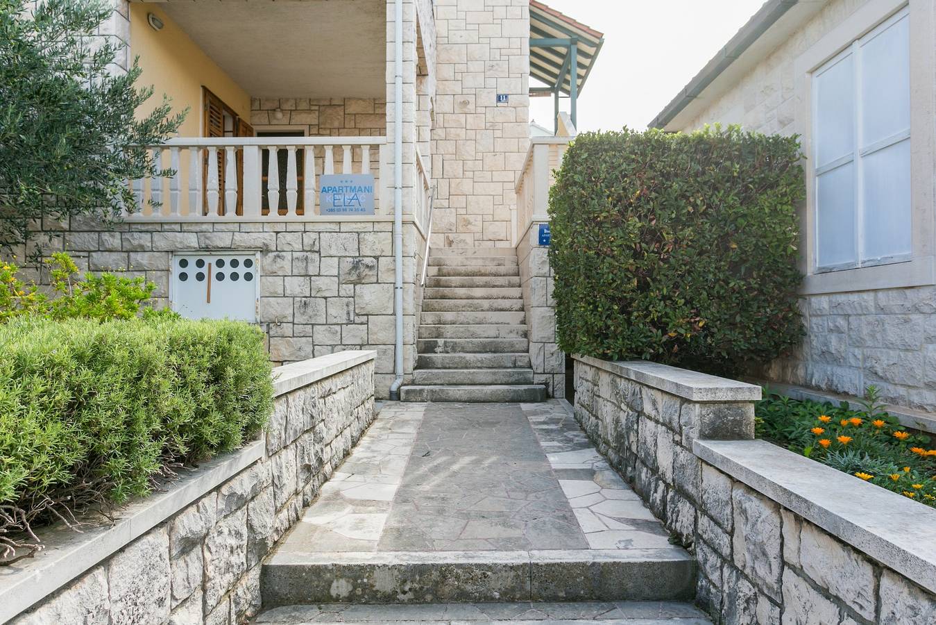 Cały apartament, Dwupokojowy apartament z tarasem i widokiem na morze Postira (Brač) A-739-c in Postira, Brac