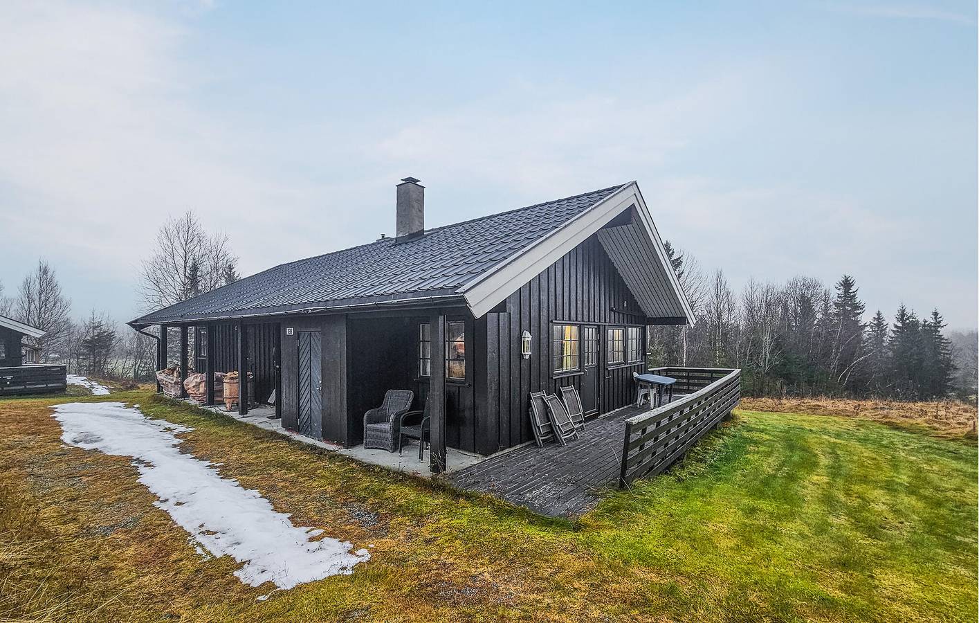 Feriehus for 10 personer med hage in Hemsedal 