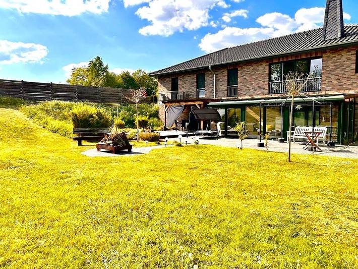 Ferienhaus für 8 Personen, mit Ausblick und Garten sowie Sauna in Wendland - 2