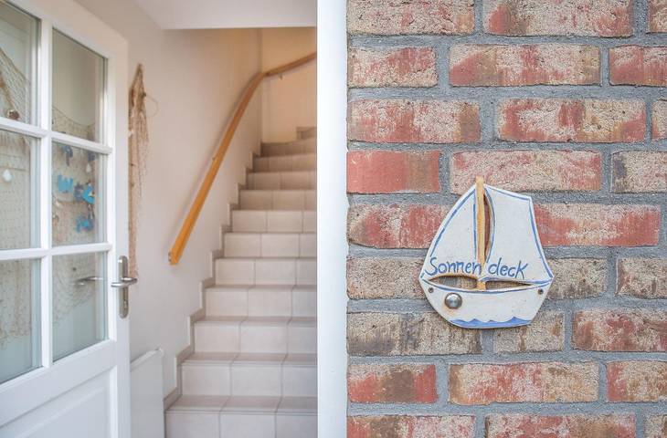 Ferienwohnung für 4 Personen, mit Sauna und Garten sowie Ausblick in Süddorf - 3