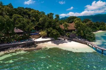 Station pour 2 personnes, avec piscine et jardin aux Seychelles