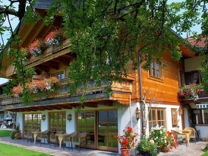 Ferienhaus für 4 Personen, mit Balkon und Garten sowie Sauna in Inzell - 2