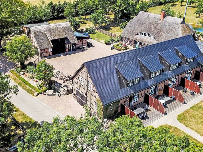 Ferienwohnung für 4 Personen, mit Terrasse und Garten sowie Seeblick, mit Haustier in Alt Reddevitz - 4