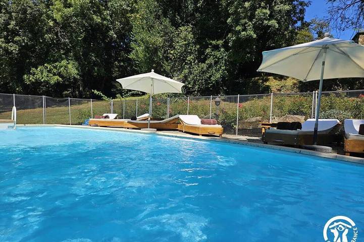 Maison de vacances pour 9 personnes, avec jardin et piscine