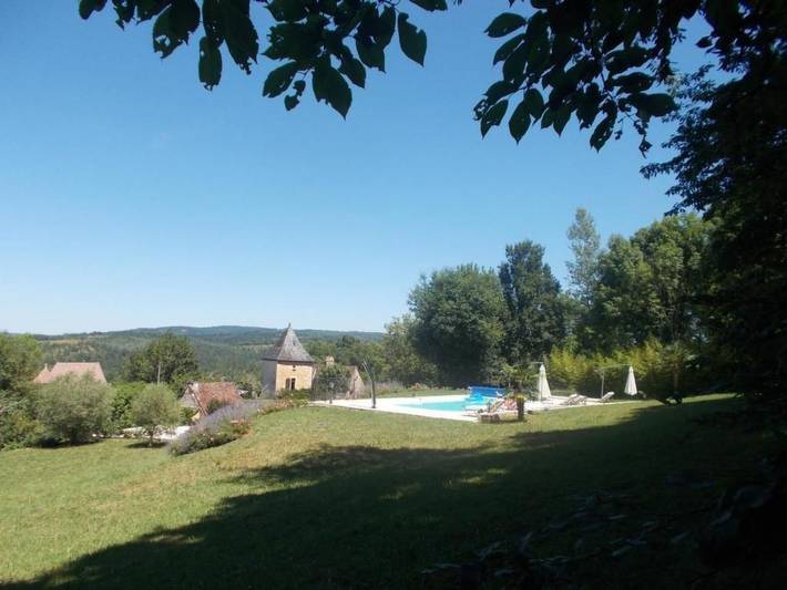 Location de vacances pour 6 personnes, avec Balcon ainsi que Terrasse et Jardin à Saint-Julien-de-Lampon - 3
