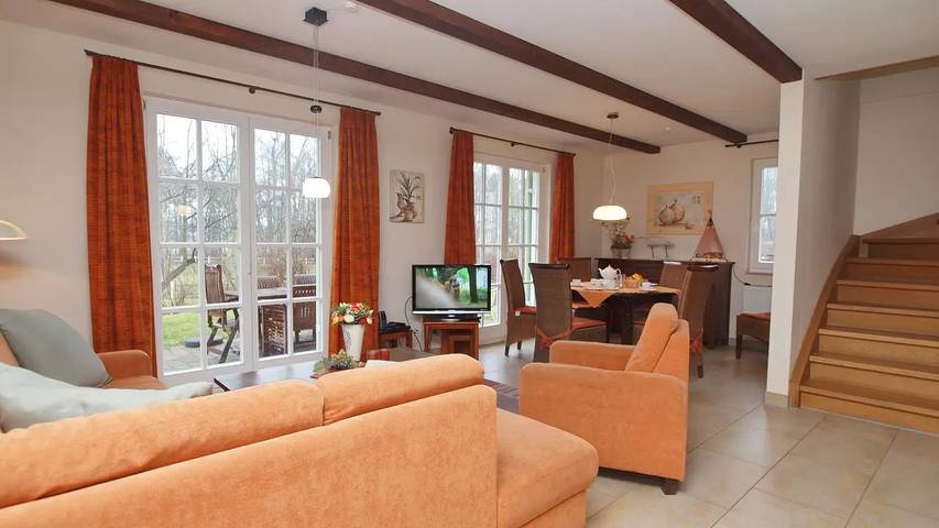 Ferienhaus für 6 Personen, mit Garten und Terrasse sowie Sauna in Wittenbeck - 4