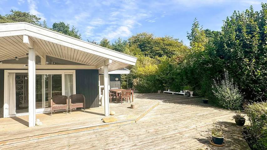 Ferienhaus für 7 Personen, mit Terrasse