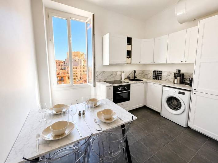 Gîte pour 4 personnes, avec balcon dans Gare de Monaco Monte Carlo - 3