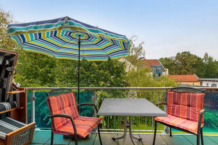 Apartamento entero, Apartamento 'Ostseeliebe' con balcón in Breege, Rügen