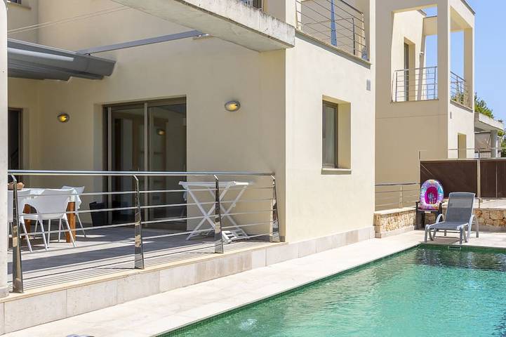 Villa mit pool für 6 Personen, mit Garten und Terrasse in Playa de Muro