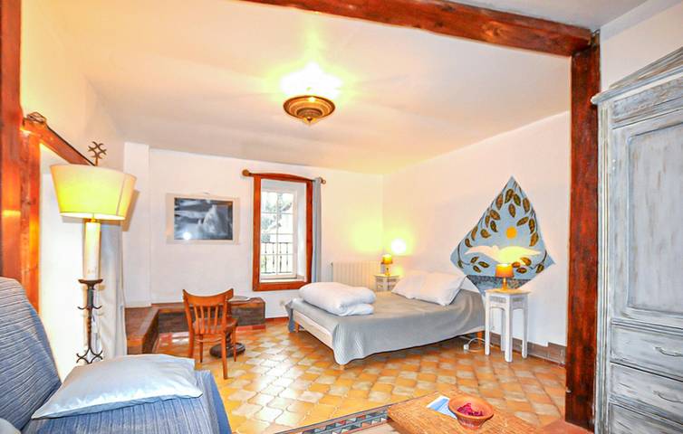Wohnung mit Panoramablick, Pool und Parkplatz, 300 m vom Fluss La Berre entfernt in Portel-des-Corbières, Mittelmeerküste (Frankreich)