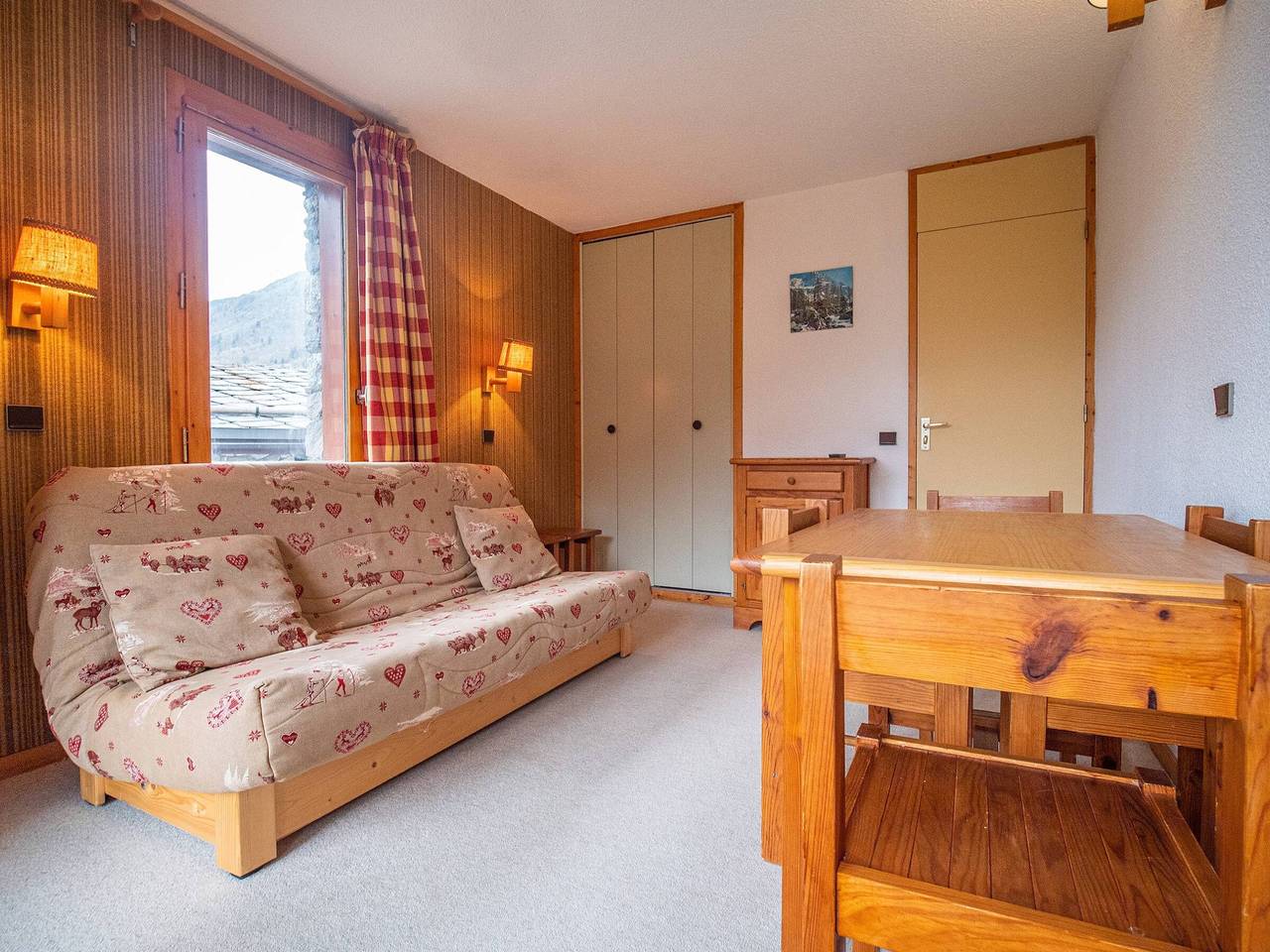 Appartement entier, Studio cabine au pied des pistes avec animaux acceptés à Valmorel in Valmorel, Les Avanchers-Valmorel