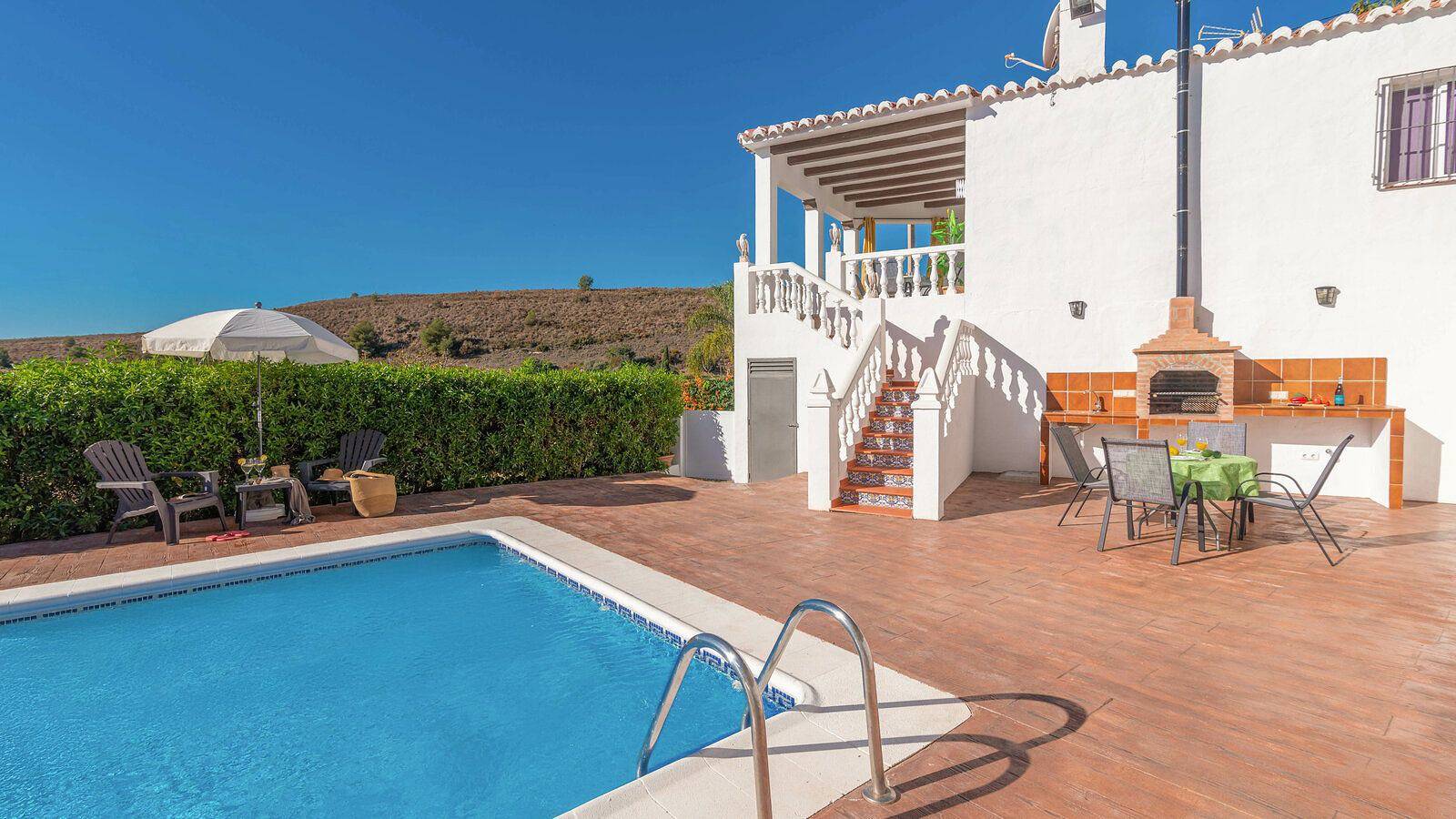 Casa Maite Sol Nerja by Ruralidays in Rio Chillar, Nerja