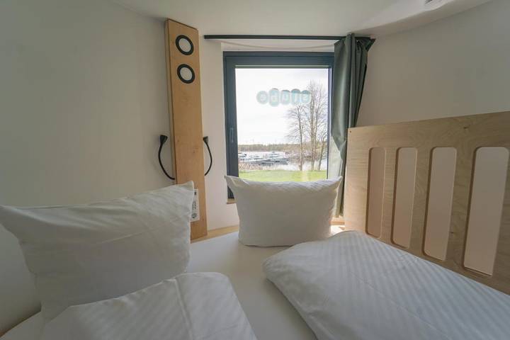 Hotel für 2 Personen, mit Terrasse und Garten sowie Seeblick und Ausblick in Zehdenick - 4