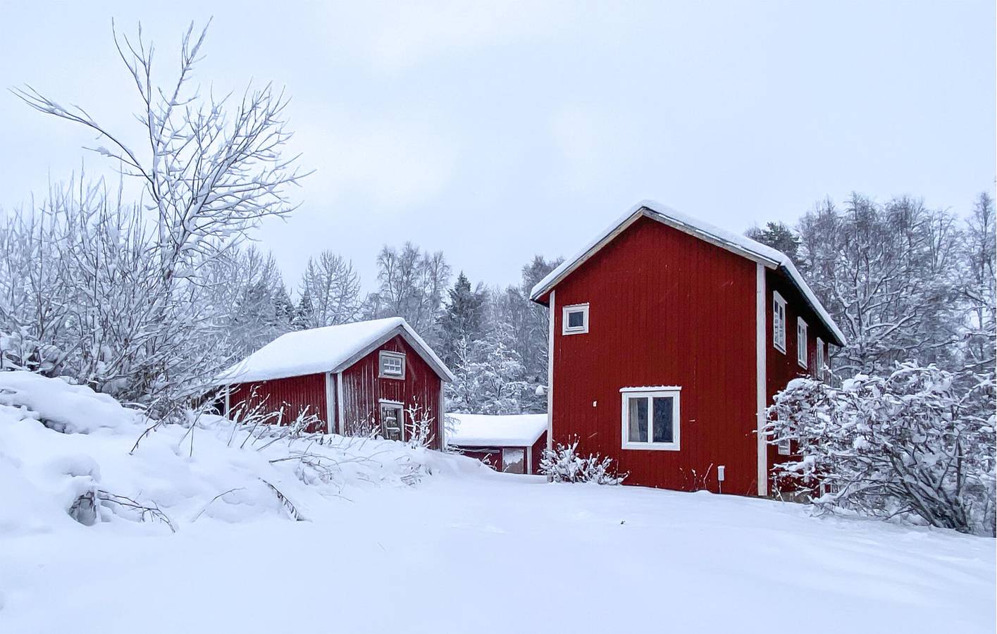 Hus för 8 Personer med trädgård in Jämtland