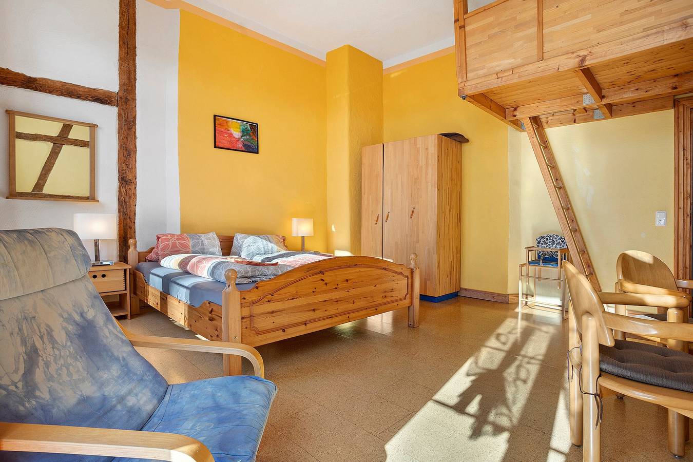 Ganze Wohnung, Apartment 'Inselwohnung' mit privater Terrasse, Gemeinschaftsgarten und Wlan in Altenkirchen, Rügen