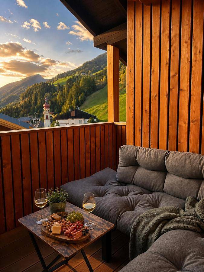 Ferienwohnung für 6 Personen, mit Terrasse und Ausblick