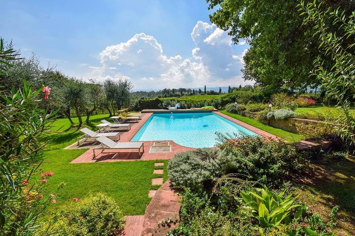 Villa pour 9 personnes, avec jardin à Lucignano