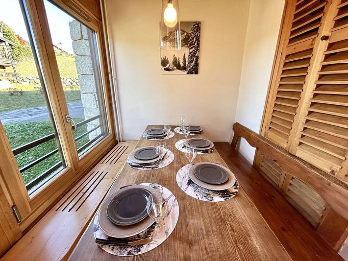 Appartement entier, Appartement Megève 3 pièces, 4-6 personnes, parking in Megève, Pays du Mont-Blanc
