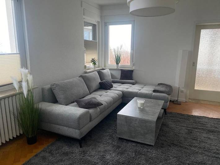 Ferienwohnung für 8 Personen, mit Balkon und Terrasse sowie Garten und Ausblick in Harztor - 2
