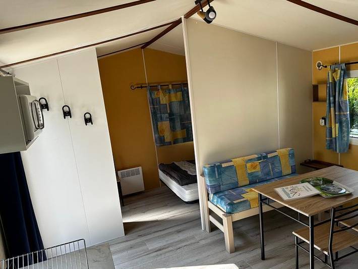 Camping Le Pontillou - Mobilheim 2 personen - Mh Watipi Spezial Paar 1/2 Pers. in Villamblard, Périgord Pourpre