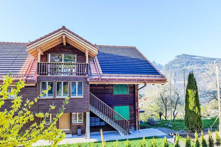 Ferienwohnung für 5 Personen, mit Balkon in Krattigen