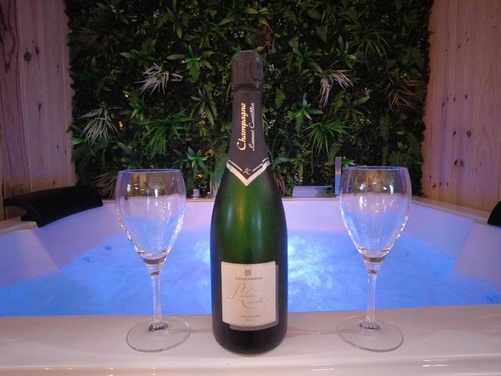 Appartement de vacances pour 2 personnes, avec terrasse ainsi que sauna et jacuzzi, animaux acceptés