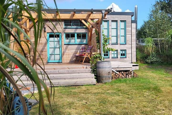 Ferienhaus fĂŒr 3 Personen, mit Garten