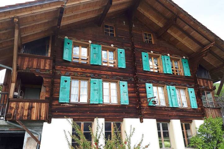 Gîte pour 4 personnes, avec jardin, animaux acceptés à Habkern