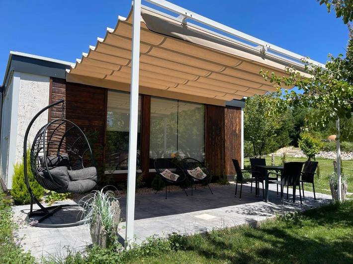 Apartamento de vacaciones para 4 personas, con jacuzzi y sauna además de jardín y piscina en Tierras del Burgo - 3