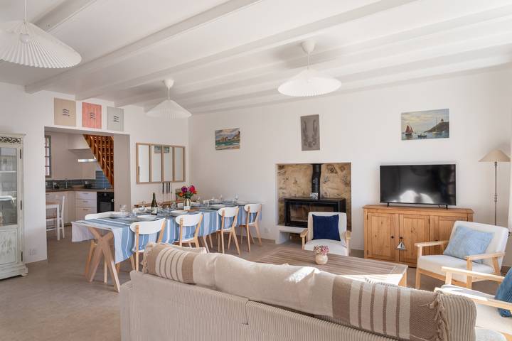 Location de vacances pour 12 personnes, avec Terrasse et Jardin à Planguenoual