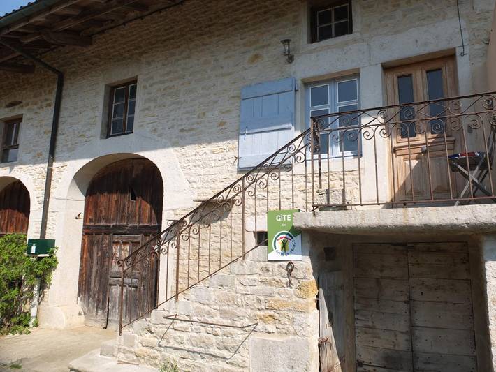 Gîte pour 5 personnes, avec jardin et balcon