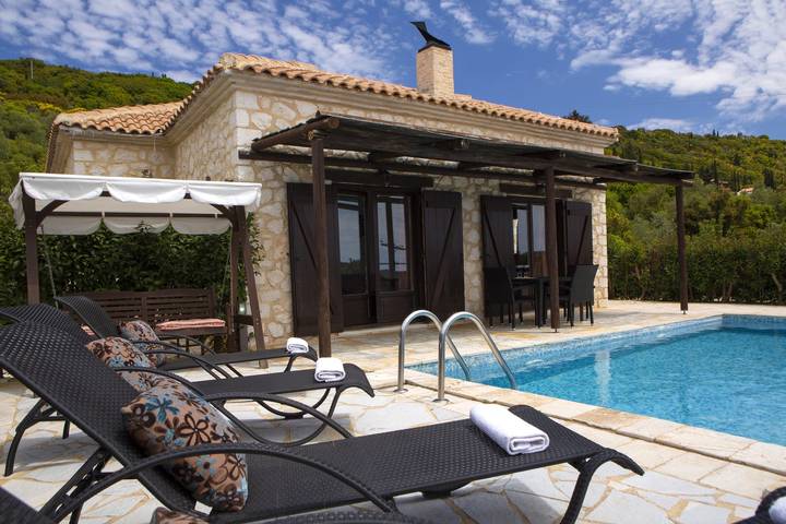 Villa für 5 Personen, mit Pool und Garten, kinderfreundlich auf Lefkada - 4