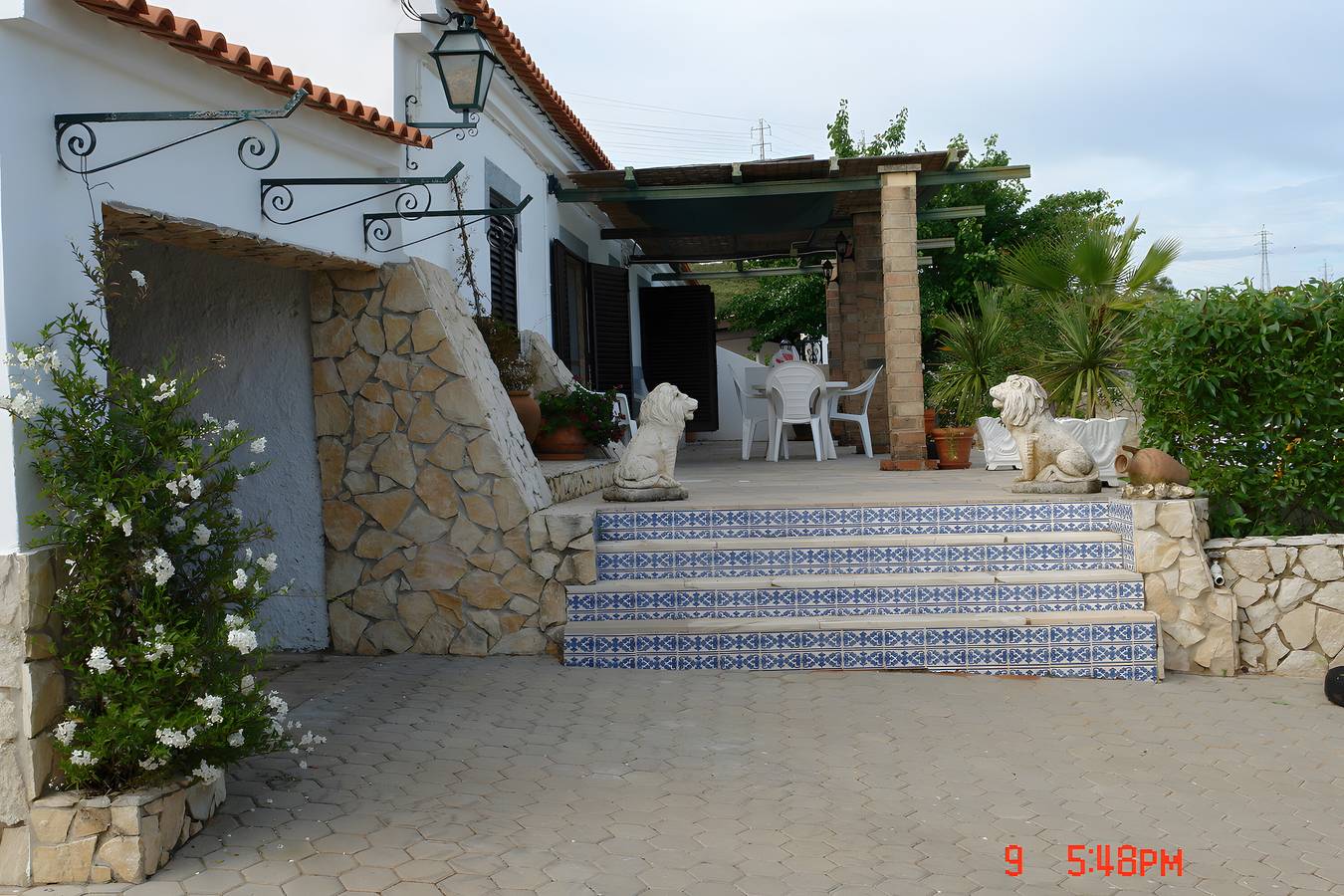Landhaus 'Horta Da Ti'mariana' mit Bergblick, Gemeinschaftspool und Wlan in Odiáxere, Faro Distrikt