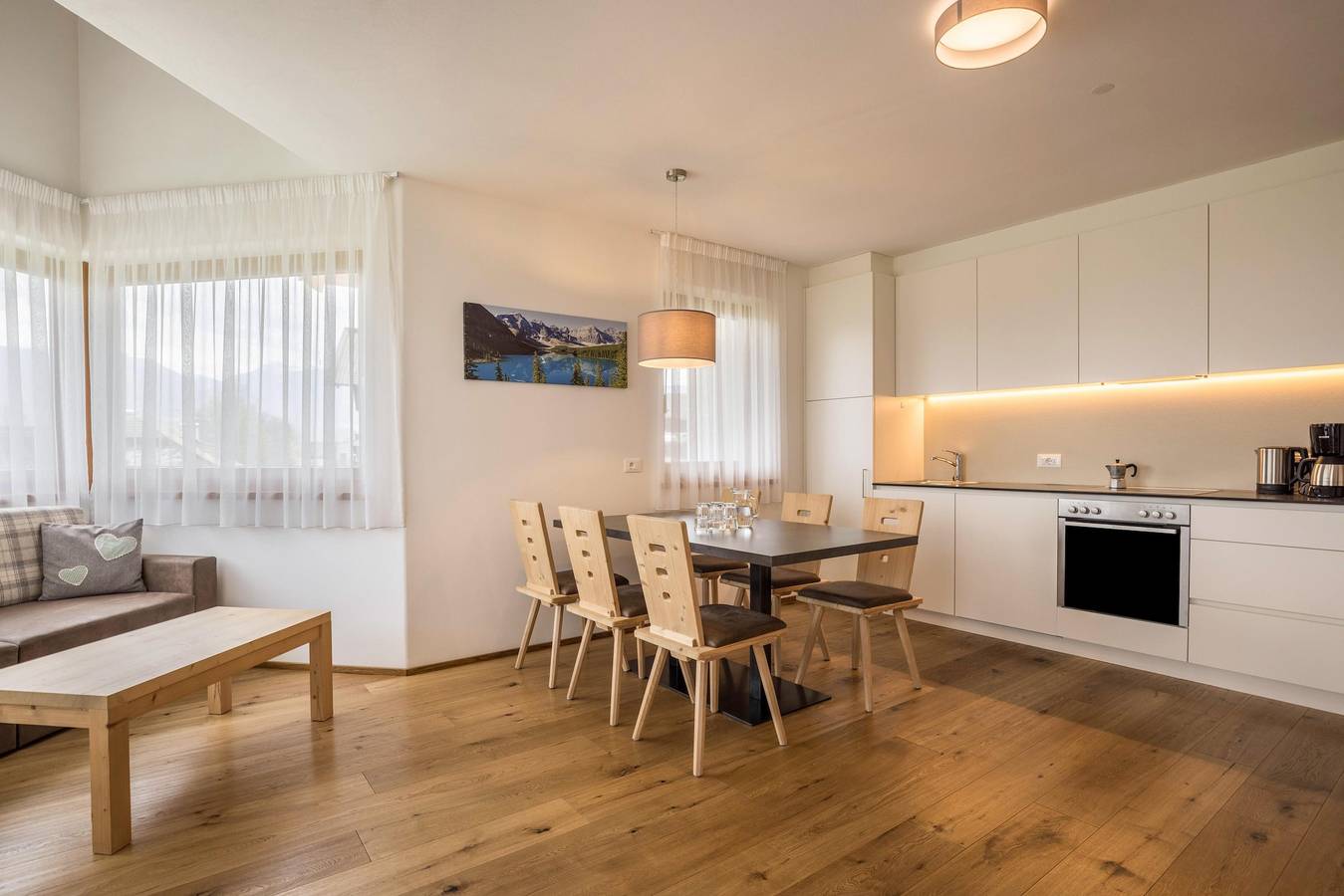 Ganze Wohnung, Apartment "Stefansdorf Wohnung 5" mit Bergblick, Wlan, Garten und Balkon in Stefansdorf, St. Lorenzen