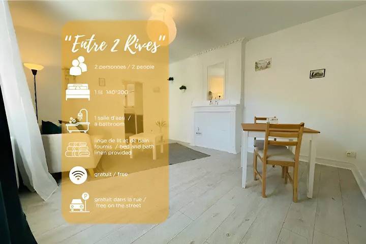 Appartement de vacances pour 2 personnes, avec sauna