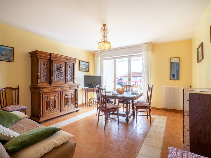 Ferienwohnung für 4 Personen, mit Ausblick und Garten sowie Balkon in Bidart - 2