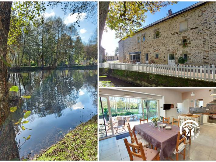Gîte pour 6 personnes, avec jardin et terrasse dans Voutré