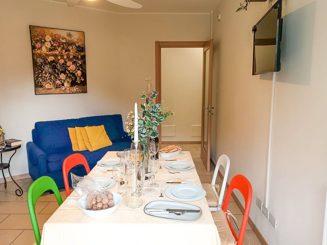 Ganze Wohnung, Ferienhaus Oasi Mera mit Seeblick am Strand in Dascio, Gemeinde Sorico