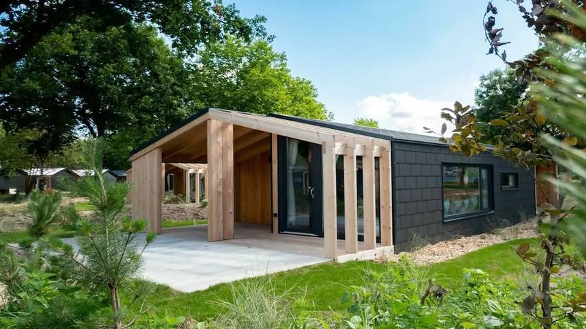 Ferienhaus für 4 Personen, mit Garten, mit Haustier