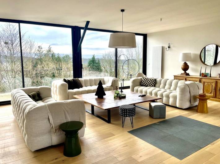 Gîte pour 15 personnes, avec jardin ainsi que terrasse et piscine, animaux acceptés à Houlgate - 3