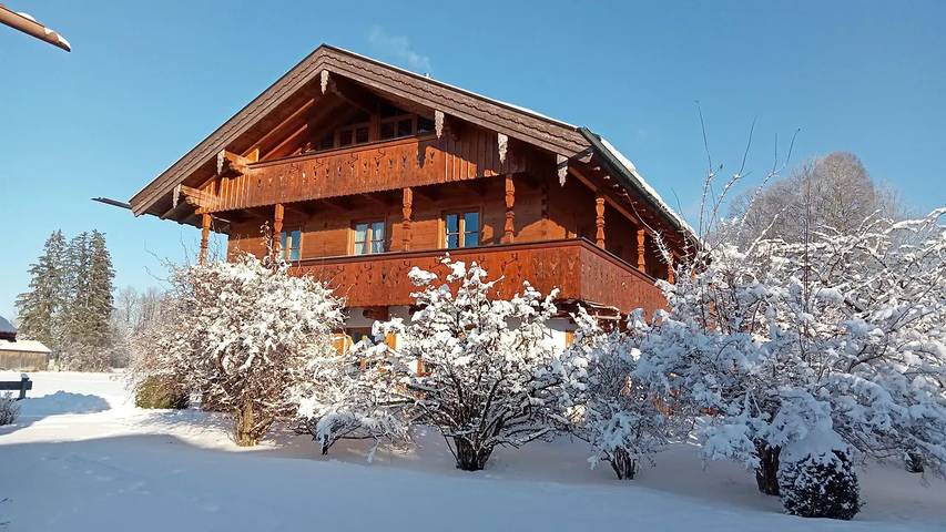 Hütte für 3 Personen, mit Terrasse und Sauna sowie Garten in Lenggries - 3