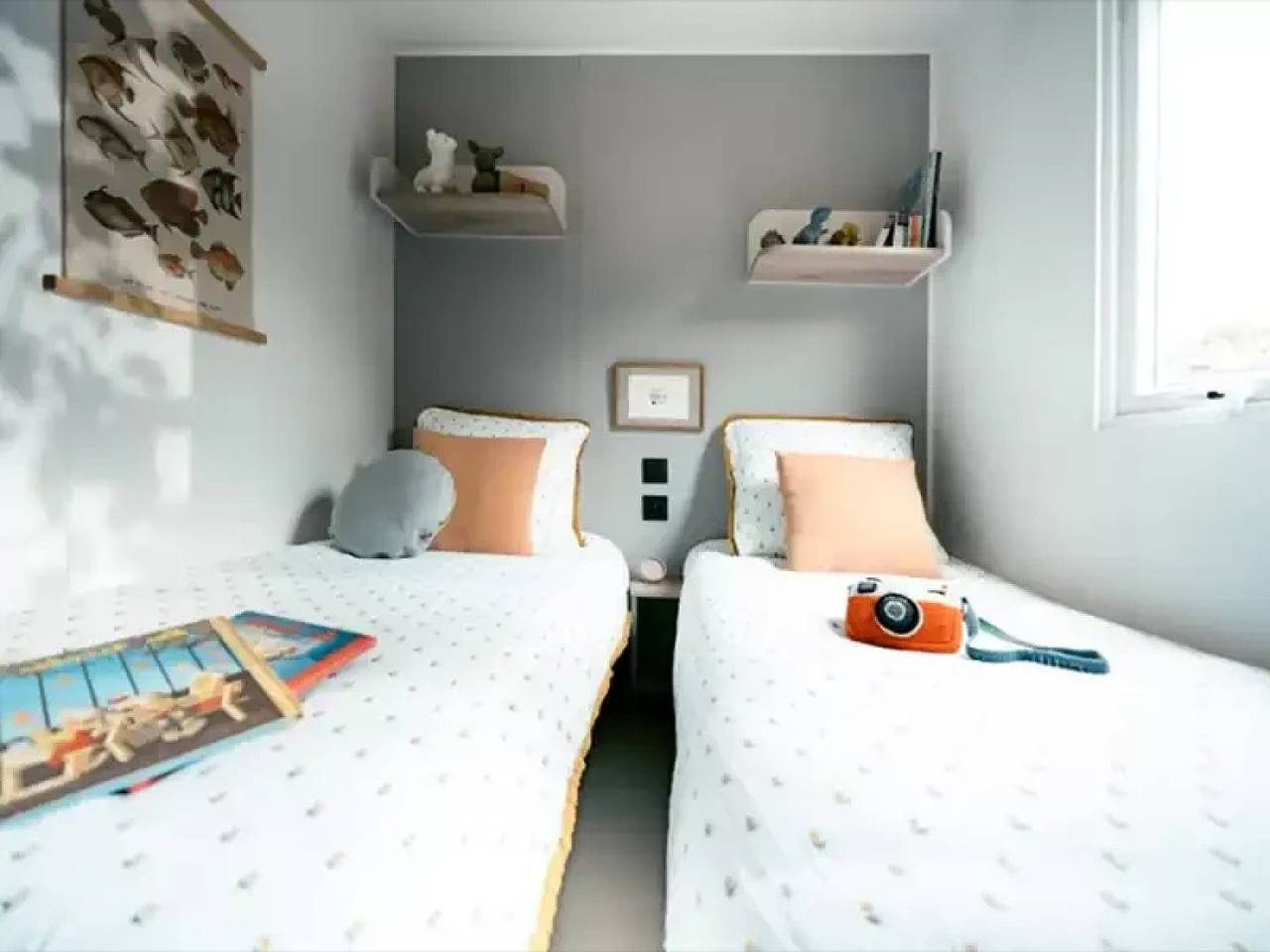 Zecamping 3* animaux acceptés locatif Tv clim 23m2 4 pers in Gex