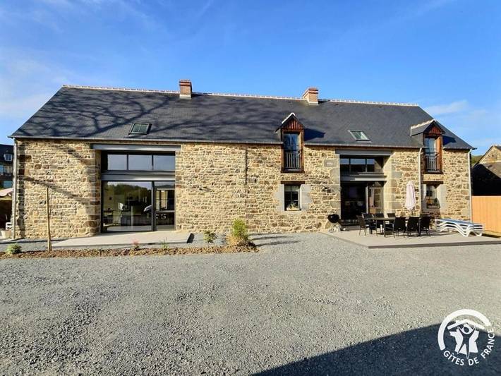 Maison de vacances pour 14 personnes, avec Terrasse ainsi que Jardin et Vue