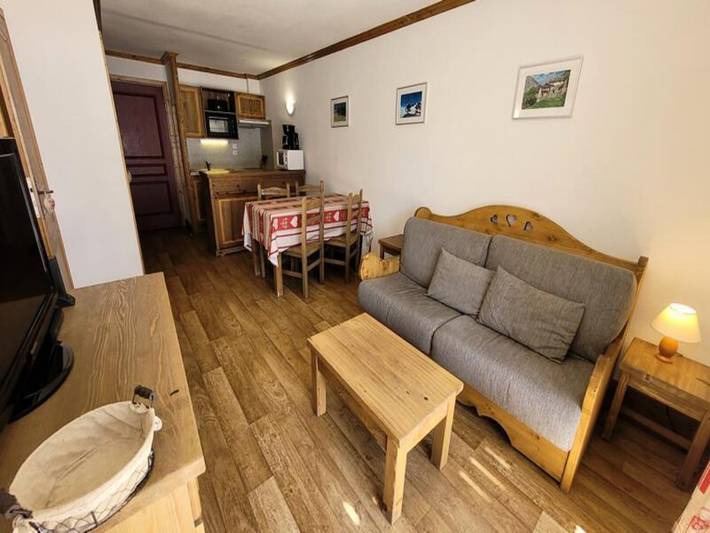 Chalet pour 6 personnes, avec balcon à Bessans