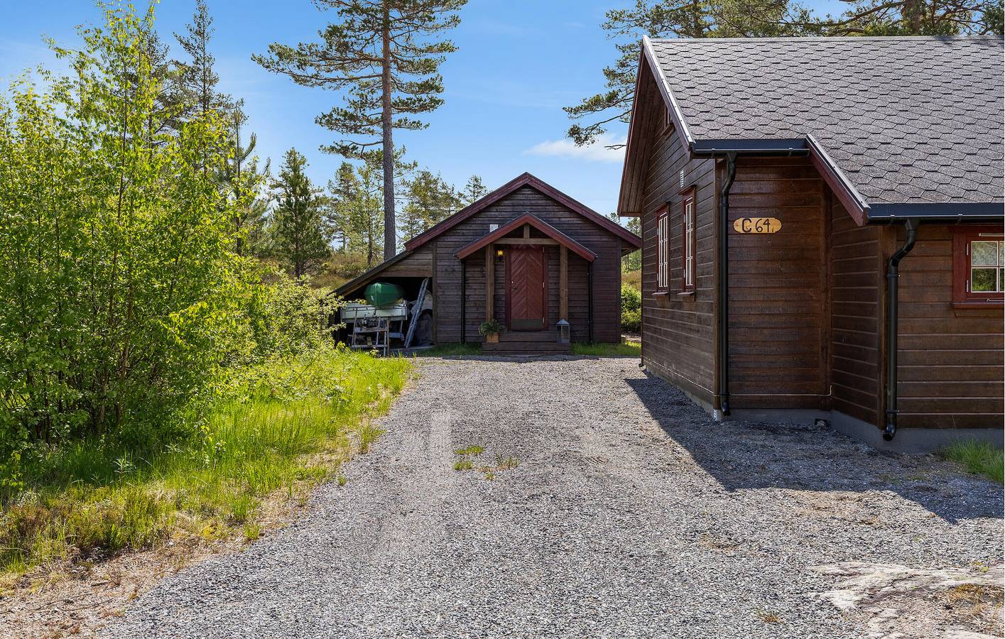 Ferienhaus für 5 Personen mit Terrasse in Nissedal