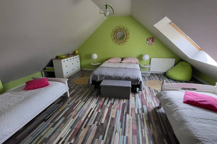 Family house, walking distance to the beach, near St Malo in Saint-Coulomb, Saint-Malo und Umgebung