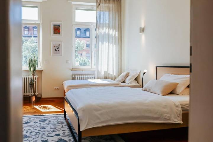 Ferienwohnung für 7 Personen, mit Ausblick und Garten in Mannheim - 2