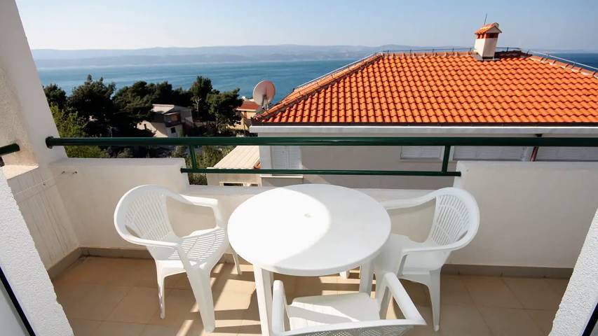 Studio für 3 Personen, mit Terrasse