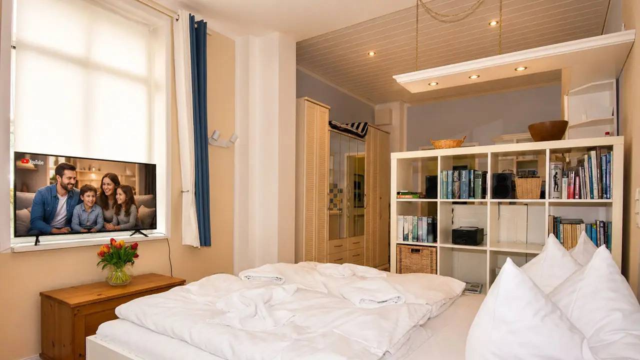 Ganze Ferienwohnung, Ferienwohnung für 2 Personen (40 m²) in Warnemünde (Ostseebad) in Warnemünde Strand, Rostock